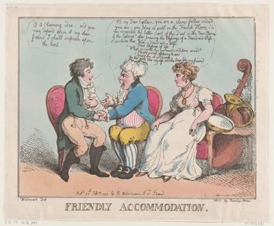 Barátságos szállás, 1802. február 25., 1802. február 25. alkotó: Thomas Rowlandson
