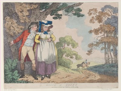 Going, A-Going, [1785], újra kiadva 1802. július 1., [1785], újra kiadva 1802. július 1-jén. alkotó: Thomas Rowlandson