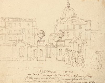 Greenwich Kórház alkotó: Thomas Rowlandson