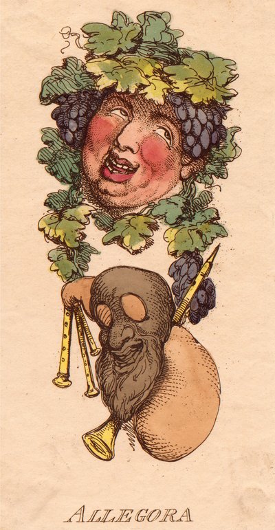 Fejlécek: Allegora alkotó: Thomas Rowlandson