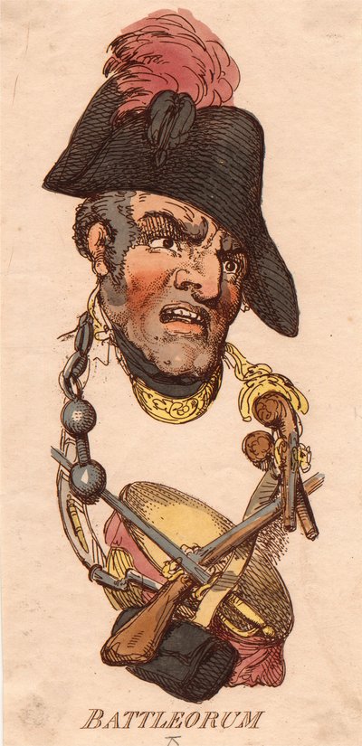 Fejek: Battleorum alkotó: Thomas Rowlandson