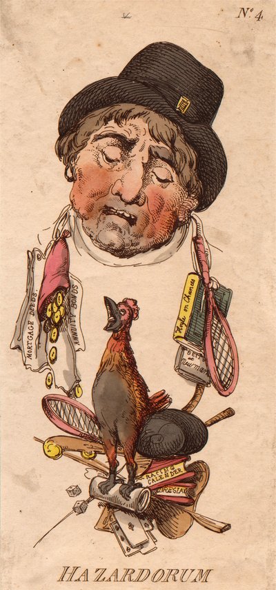 Címek: Hazardorum alkotó: Thomas Rowlandson