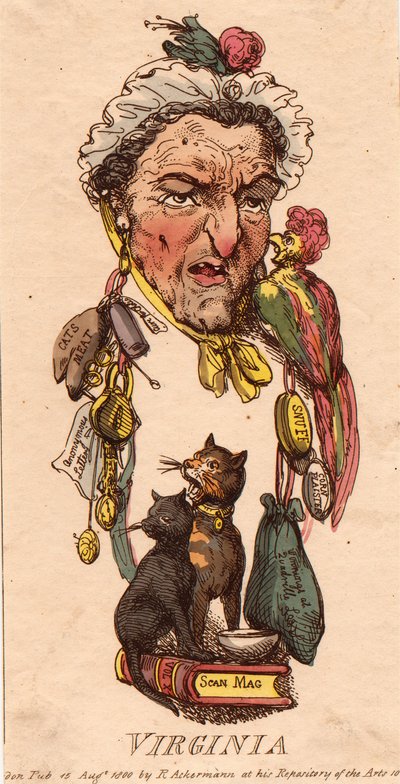 Vezetők: Virginia alkotó: Thomas Rowlandson