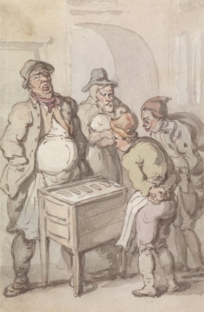Hot Spice Gingerbread All Hot alkotó: Thomas Rowlandson