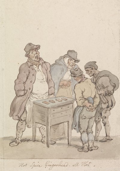 Csípős fűszeres mézeskalács, teljesen csípős alkotó: Thomas Rowlandson
