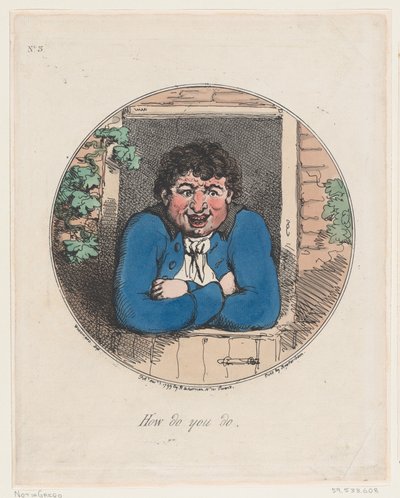 Hogy vagy, 1799. november 1., 1799. november 1. alkotó: Thomas Rowlandson