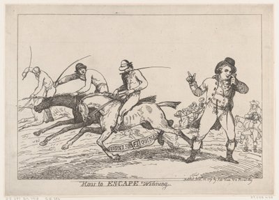 Hogyan meneküljünk a győzelem elől, 1791. november 22., 1791. november 22. alkotó: Thomas Rowlandson