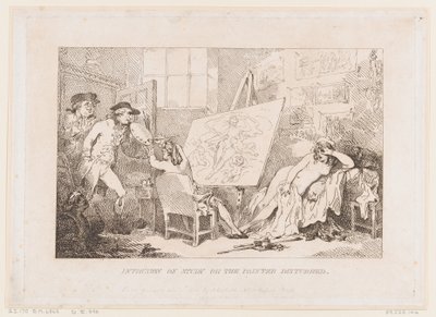 A tanulmányba való behatolás, avagy A zavart festő alkotó: Thomas Rowlandson