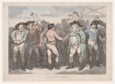 Jockeyship, 1785. november 31., 1785. november 31. alkotó: Thomas Rowlandson