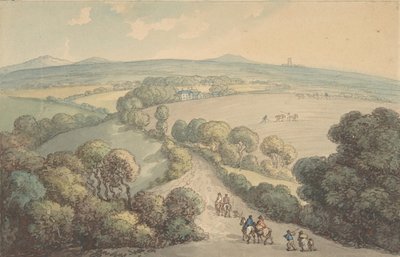 Táj, 1780-1827. alkotó: Thomas Rowlandson