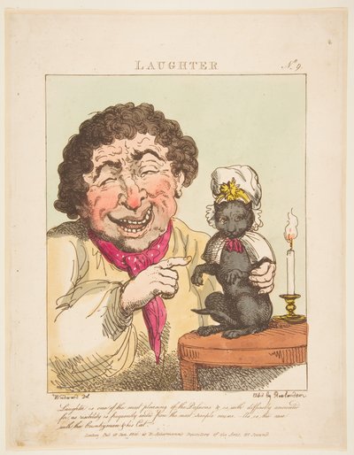 Nevetés, 1800. január 21. alkotó: Thomas Rowlandson