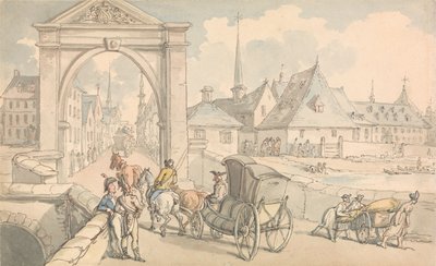 Limburg, Belgium alkotó: Thomas Rowlandson