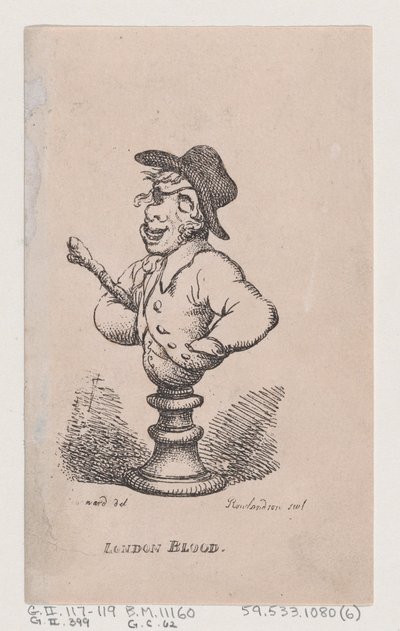London Blood, 1808. április, 1808. április. alkotó: Thomas Rowlandson