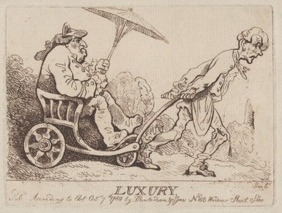 Luxus, 1780. október 7., 1780. október 7. alkotó: Thomas Rowlandson