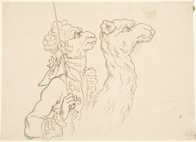 Az ember és a teve alkotó: Thomas Rowlandson