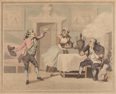 Menedzser és szónok alkotó: Thomas Rowlandson