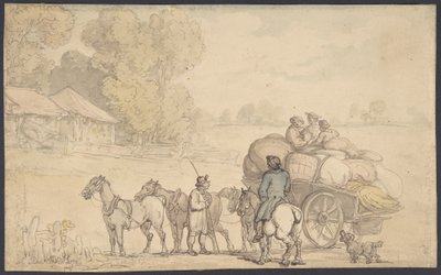 Migránsok alkotó: Thomas Rowlandson