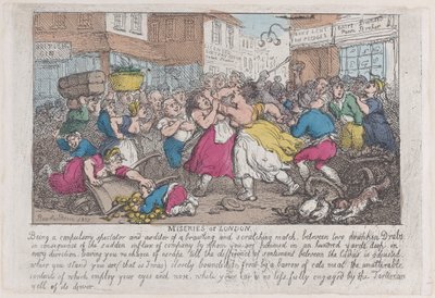 London nyomorúságai, 1807-08., 1807-08. alkotó: Thomas Rowlandson