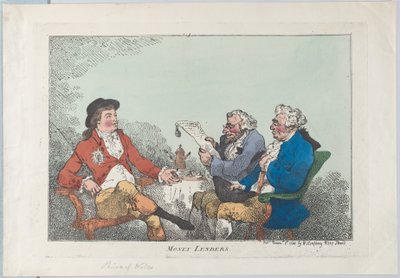 Pénzkölcsönzők, 1784. november 8., 1784. november 8. alkotó: Thomas Rowlandson