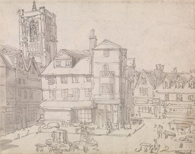 Norwich piactere alkotó: Thomas Rowlandson