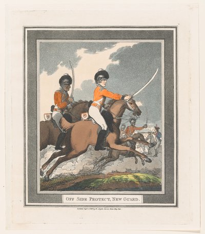 Off Side Protect, New Guard, 1798. szeptember 1., 1798. szeptember 1. alkotó: Thomas Rowlandson