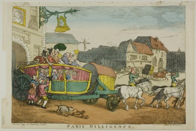 Párizsi szorgalom alkotó: Thomas Rowlandson
