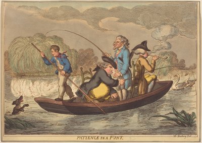 Türelem a puntnál alkotó: Thomas Rowlandson