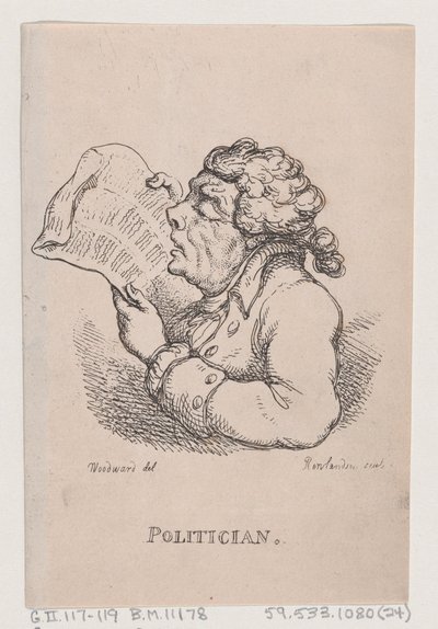 Politikus, 1808. ápr., 1808. ápr. alkotó: Thomas Rowlandson