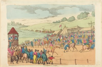 Felkészülés a kezdésre alkotó: Thomas Rowlandson