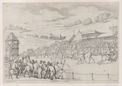 Indulásra készül, 1811. szeptember 30., 1811. szeptember 30. alkotó: Thomas Rowlandson