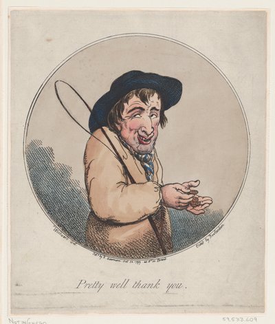 Szépen köszönöm, 1799. október 20., 1799. október 20. alkotó: Thomas Rowlandson