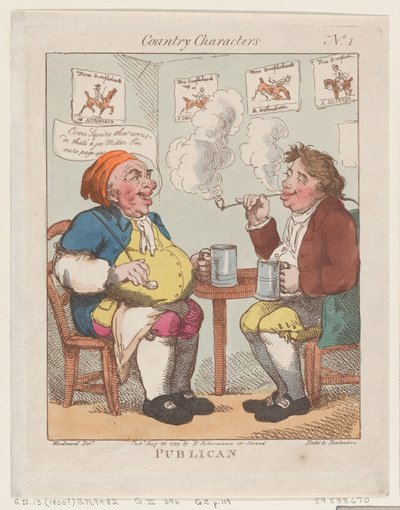 Publikán, 1799. augusztus 30., 1799. augusztus 30. alkotó: Thomas Rowlandson