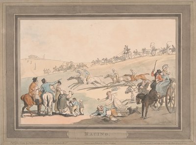 Verseny [hatdarabos készlet]: 1. Verseny alkotó: Thomas Rowlandson