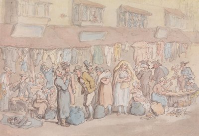 Rag Fair vagy Rosemary Lane alkotó: Thomas Rowlandson