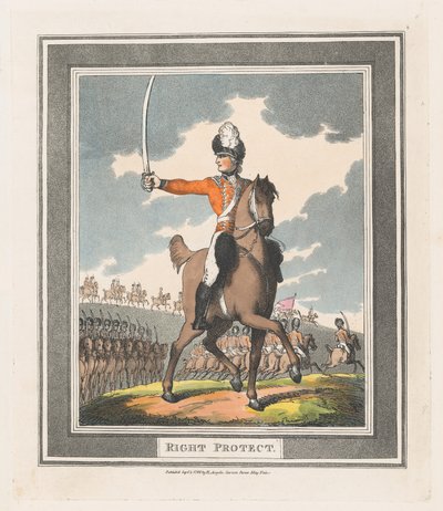 Right Protect, 1798. szeptember 1., 1798. szeptember 1. alkotó: Thomas Rowlandson