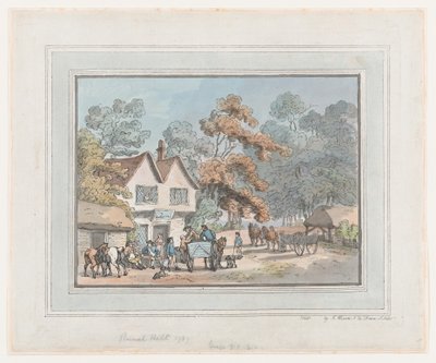 Vidéki Halt, 1787., 1787. alkotó: Thomas Rowlandson
