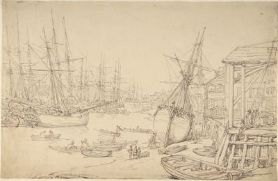 Hajógyár, Greenwich alkotó: Thomas Rowlandson