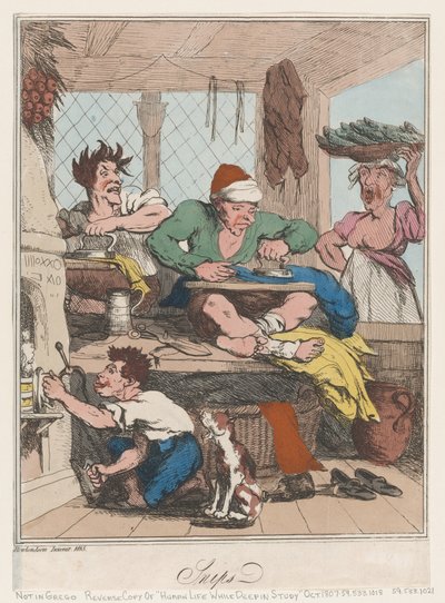 Snips, 1815., 1815. alkotó: Thomas Rowlandson