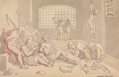 Spanyol inkvizíció alkotó: Thomas Rowlandson