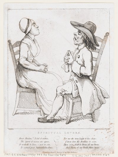 Spirituális szerelmesek, 1797. január 2., 1797. január 2. alkotó: Thomas Rowlandson