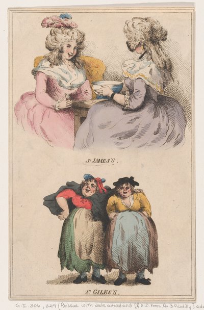 St. James és St. Giles, 1791. december 1., 1791. december 1. alkotó: Thomas Rowlandson