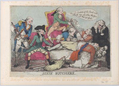 Állami Mészárosok, 1789. január 28., 1789. január 28. alkotó: Thomas Rowlandson