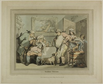 Tanulságos falánkság alkotó: Thomas Rowlandson