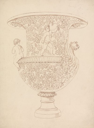 Egy váza tanulmányozása alkotó: Thomas Rowlandson