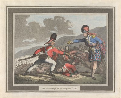 A lábmozgatás előnye alkotó: Thomas Rowlandson