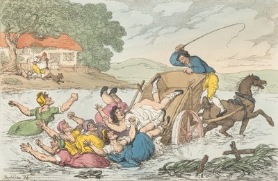A Carter és a cigányok, 1815. május 10., 1815. május 10. alkotó: Thomas Rowlandson