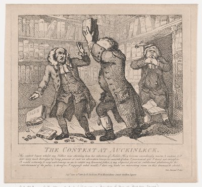 A verseny Auckinleckben, Boswell festői szépségei, második rész, 1786. június 10. alkotó: Thomas Rowlandson