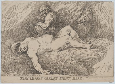 The Covent Garden Night Mare, 1784. április 20., 1784. április 20. alkotó: Thomas Rowlandson