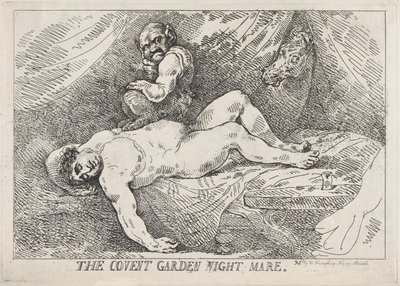 The Covent Garden Night Mare, 1784. április 20., 1784. április 20. alkotó: Thomas Rowlandson