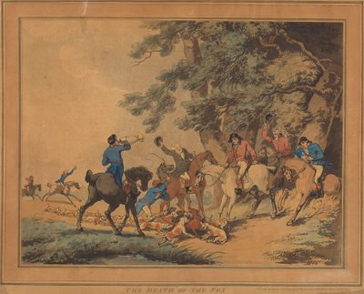 A róka halála alkotó: Thomas Rowlandson
